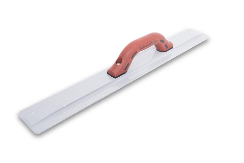 MARSHALLTOWN 20 Inch Beveled End Magnesium Hand Float, Concrete, 20 Inches, DuraSoft Handle, Cast Magnesium Blade, Made in the USA, 146D - Image 1